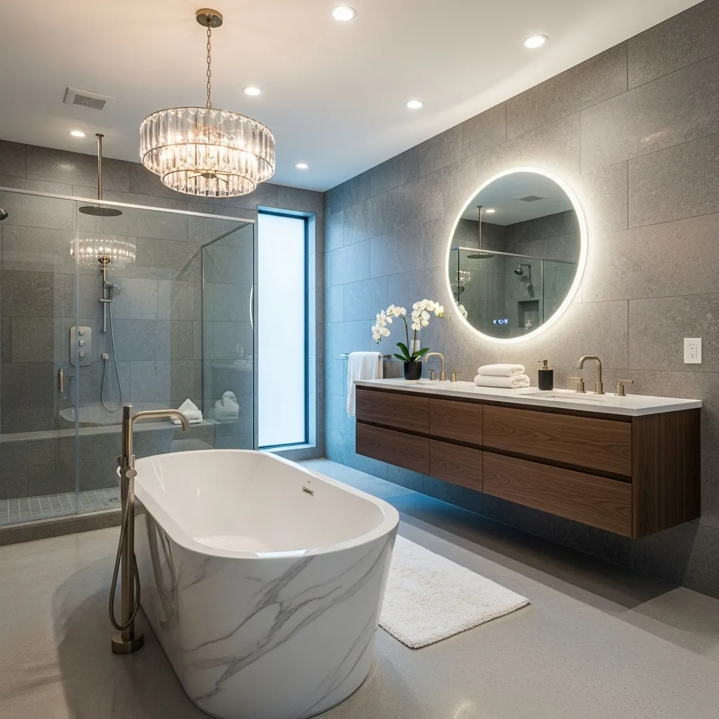 Luxury bathroom renovation by shopoishop