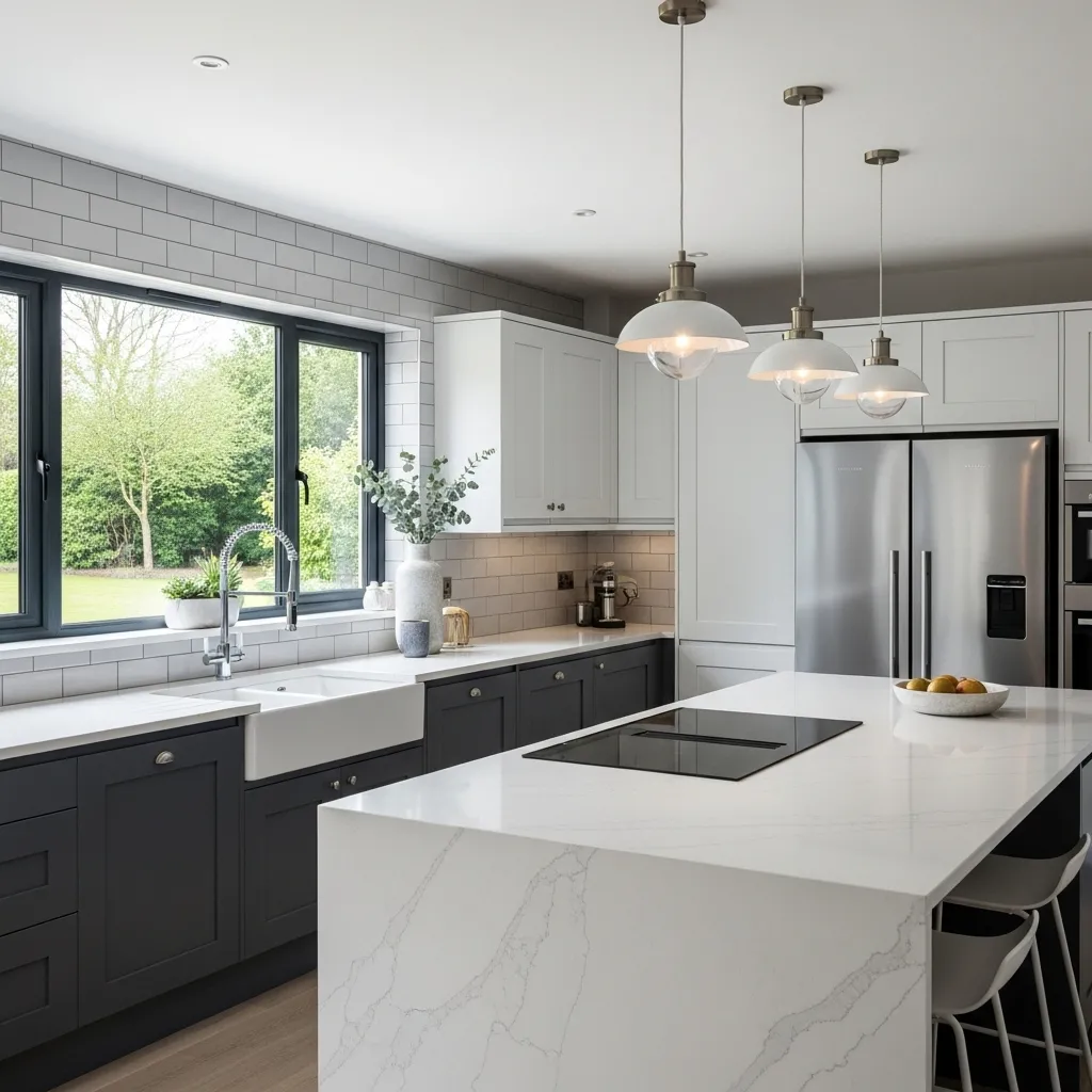 Modern kitchen renovation by shopoishop  